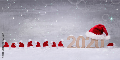 Weihnachtshintergrund und Silvester 2020