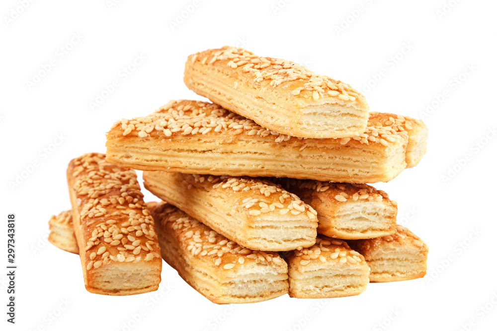 Cookies isolated on a white background Cookies isolated on a white background