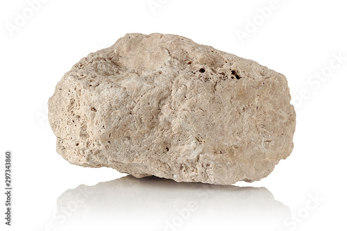 porous stone, a fragment of limestone photo