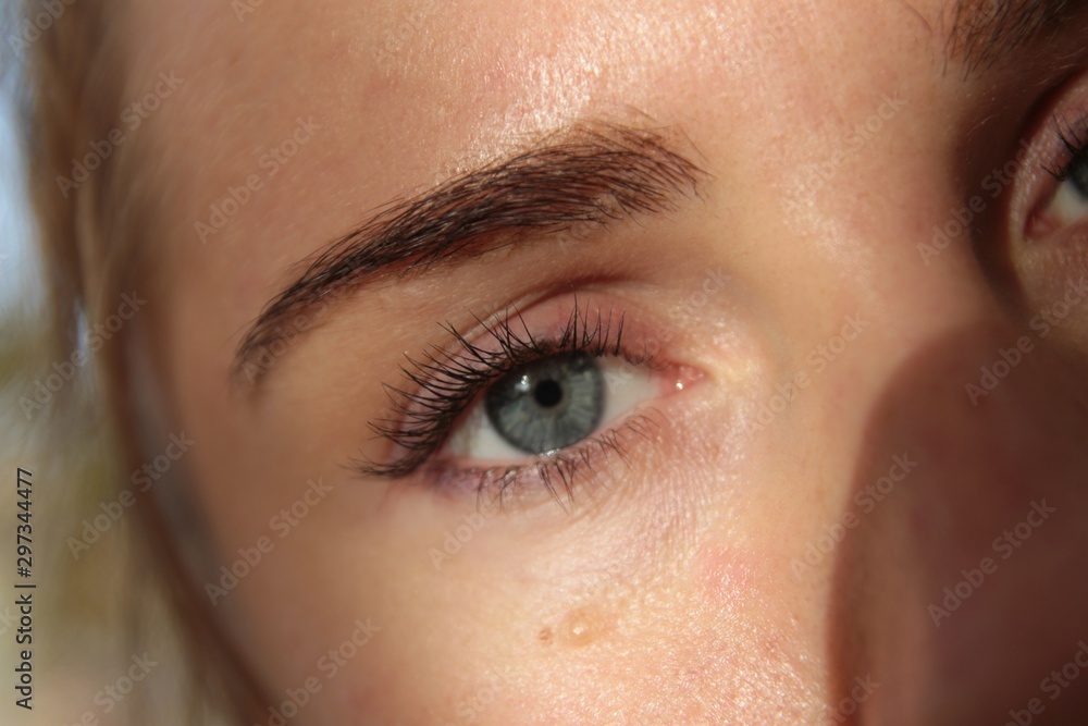 Obraz premium close up of female eye