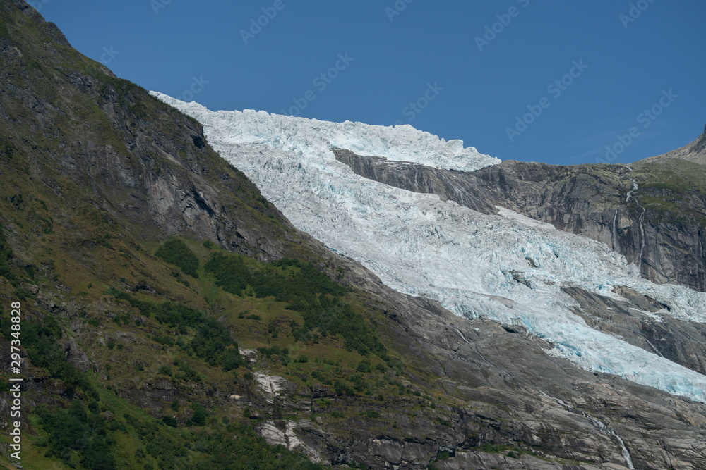 Gletscher Nahaufnahme in Norwegen Eis 