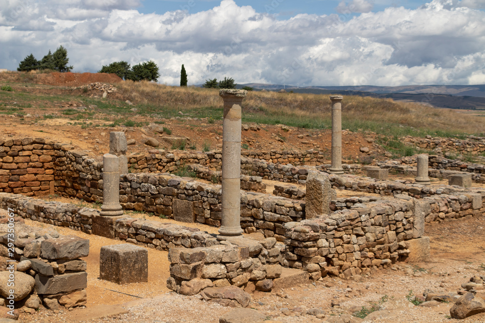 Ruinas arquitectónicas de Numancia