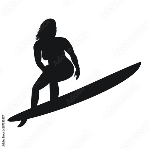 Surfing Silhouette