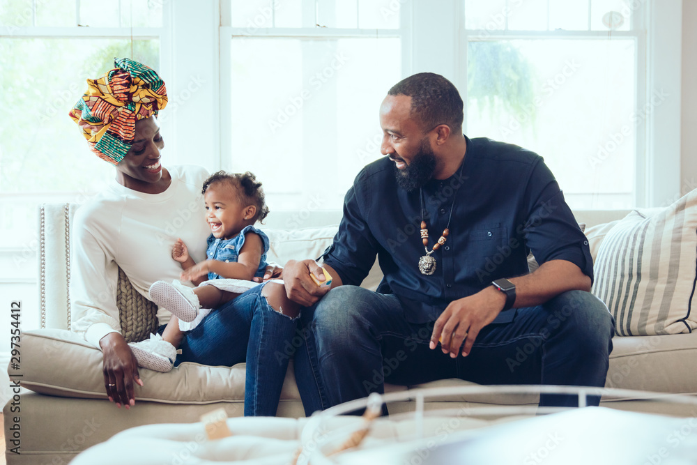 Couple enjoys time with daughter Couple enjoys time with daughter