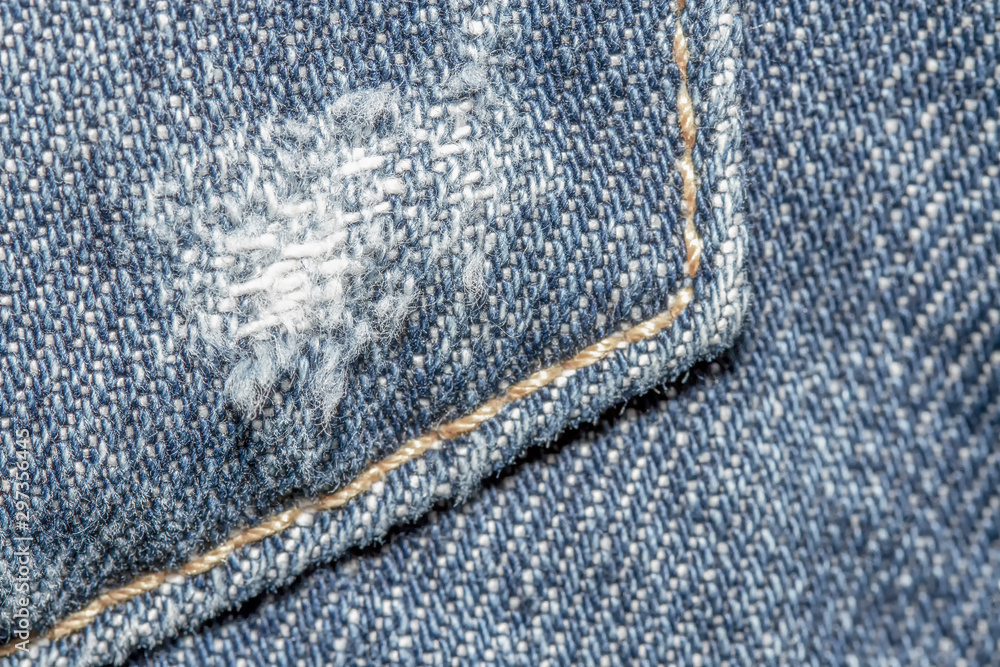 Jeans texture background and seam for text area Jeans texture background and seam for text area