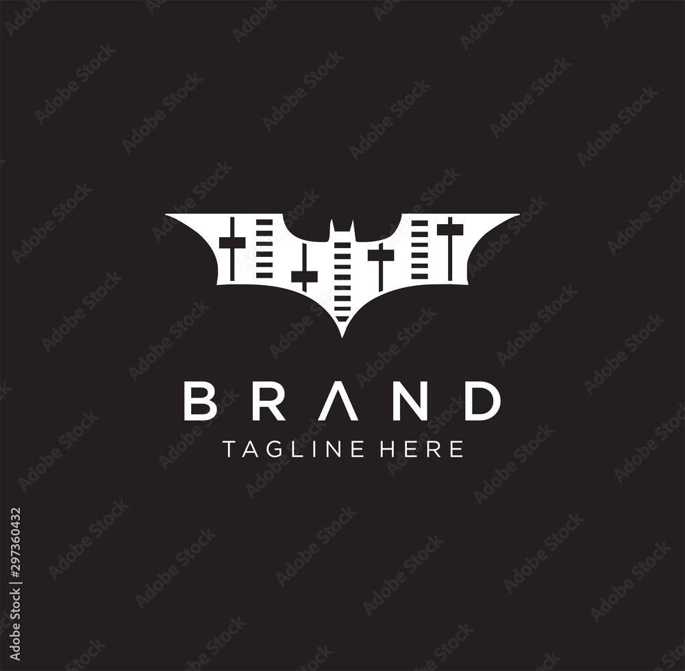 Enfermedad infecciosa Espantar Pantano Equalizer Bat Logo Design . Music Bat Logo Design Element . Bat Sound Logo  , Sound Icon Stock Vector, bat Dj logo vector de Stock | Adobe Stock