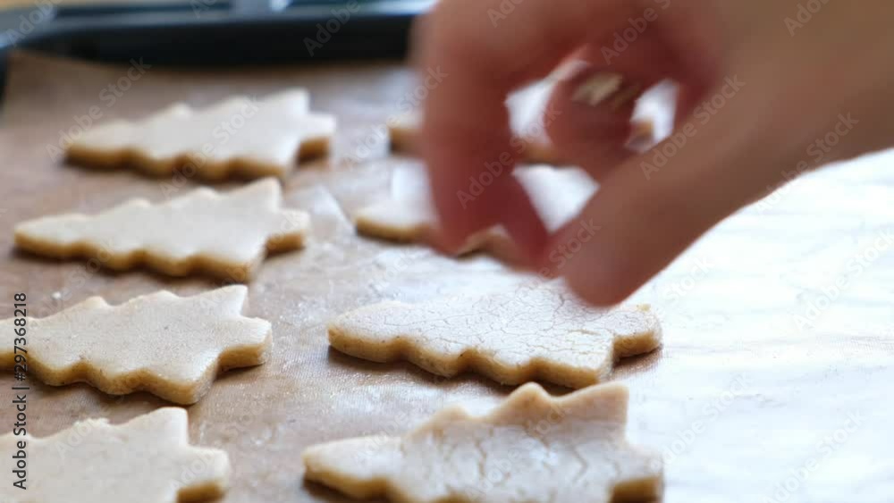 Making gingerbread cookies for Christmas Making gingerbread cookies for Christmas
