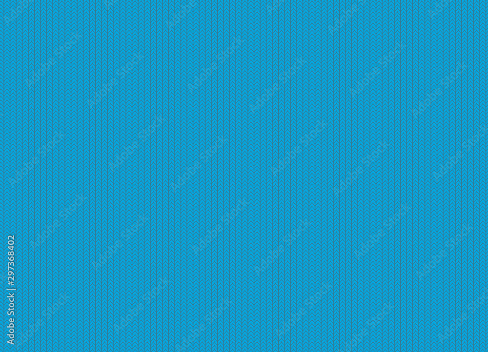 Fototapeta premium Knit texture. Seamless knitting pattern. Flat vector.