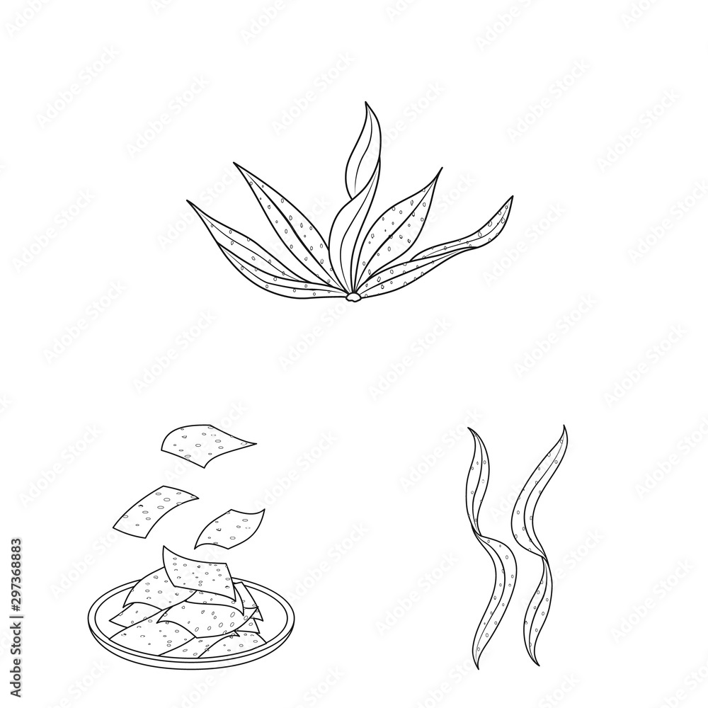 Vector illustration of food and vegan symbol. Collection of food and weed stock vector illustration. Vector illustration of food and vegan symbol. Collection of food and weed stock vector illustration.