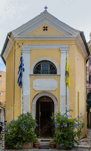 Church Agia Sofia in Kerkira  Greece