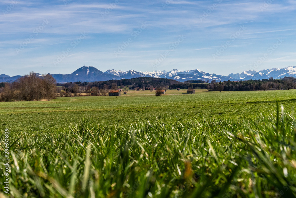 Beautiful view over the alps of Berchtesgadener Land Germany Beautiful view over the alps of Berchtesgadener Land Germany