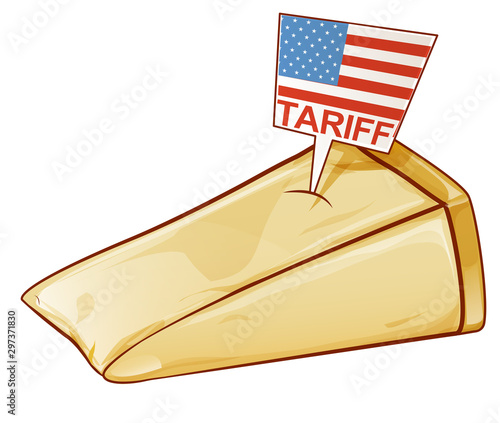parmesan, United States tariffs on Europe as protectionist trade