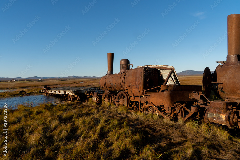 Fototapeta premium Last Train to No Where