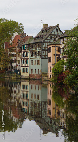 Le quartier de la petite France à Strasbourg