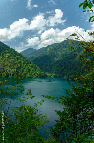 Ritz lake in Abkhazia