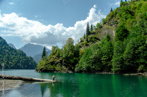 lake in the mountains