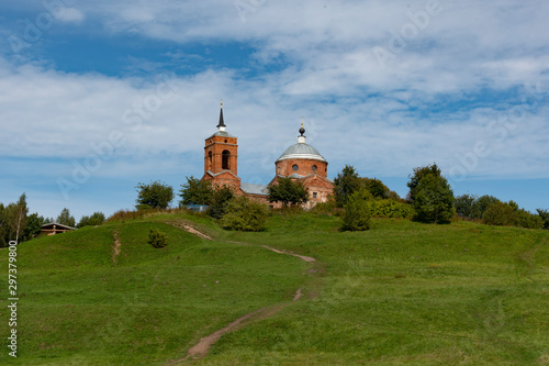 Church in a Russian village