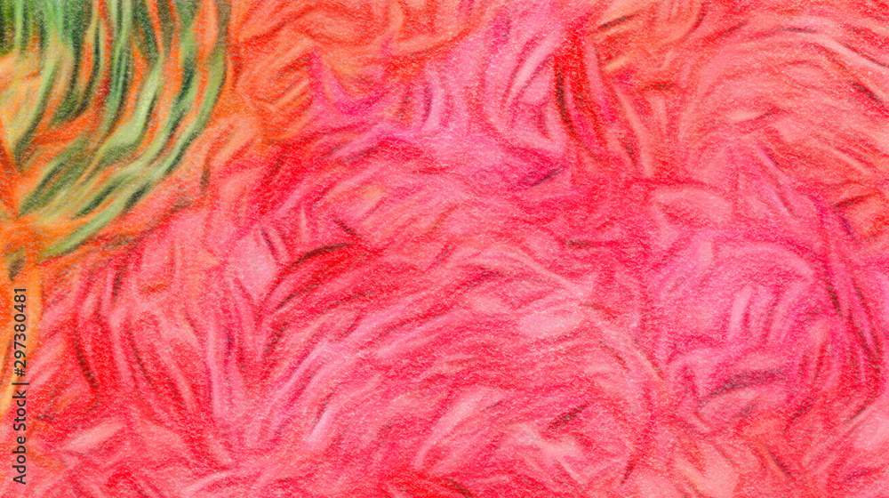 Obraz premium Abstract texture background. Digital painting in Vincent Van Gogh style artwork. Hand drawn artistic pattern. Modern art. Good for printed pictures, postcards, posters or wallpapers and textile print.