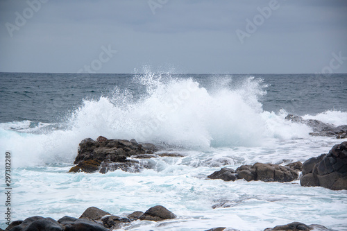 waves in the atlantic ocean