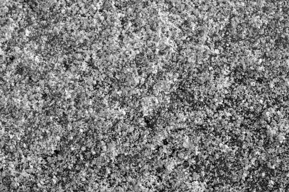 Frost on car glass texture in black and white. Frost on car glass texture in black and white.