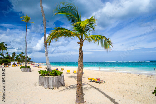 Dominican Republic. Bavaro beach resort of Punta Cana photo