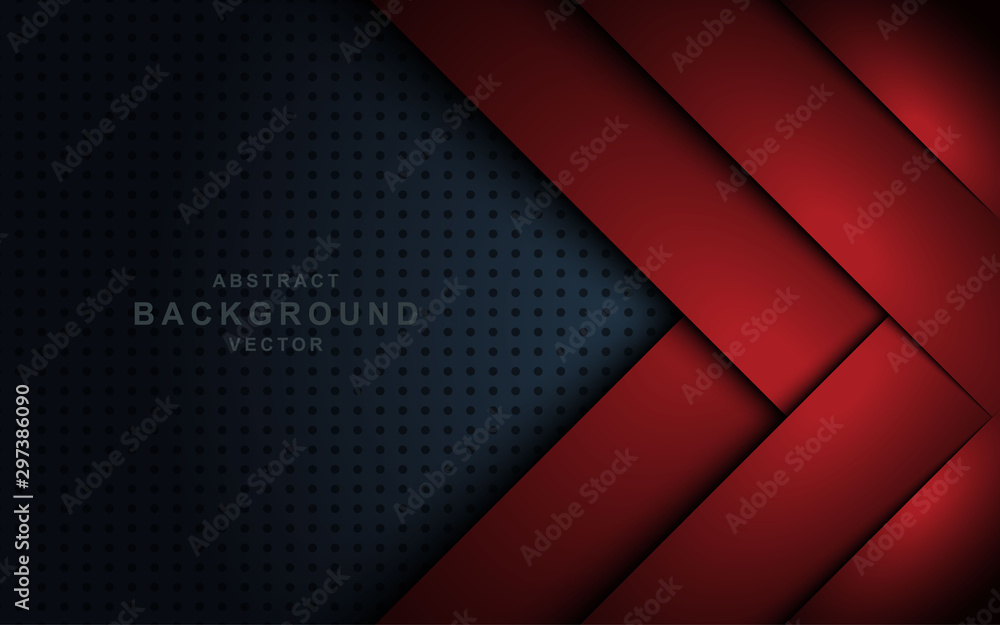 Elegant navy blue background with red overlap layer Elegant navy blue background with red overlap layer
