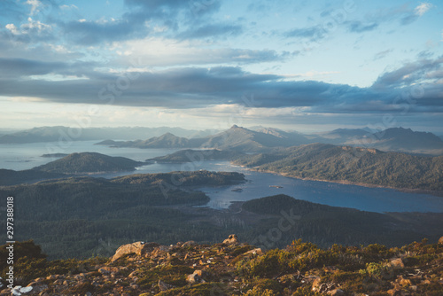 Insane view - wedge mountain in Tasmania 