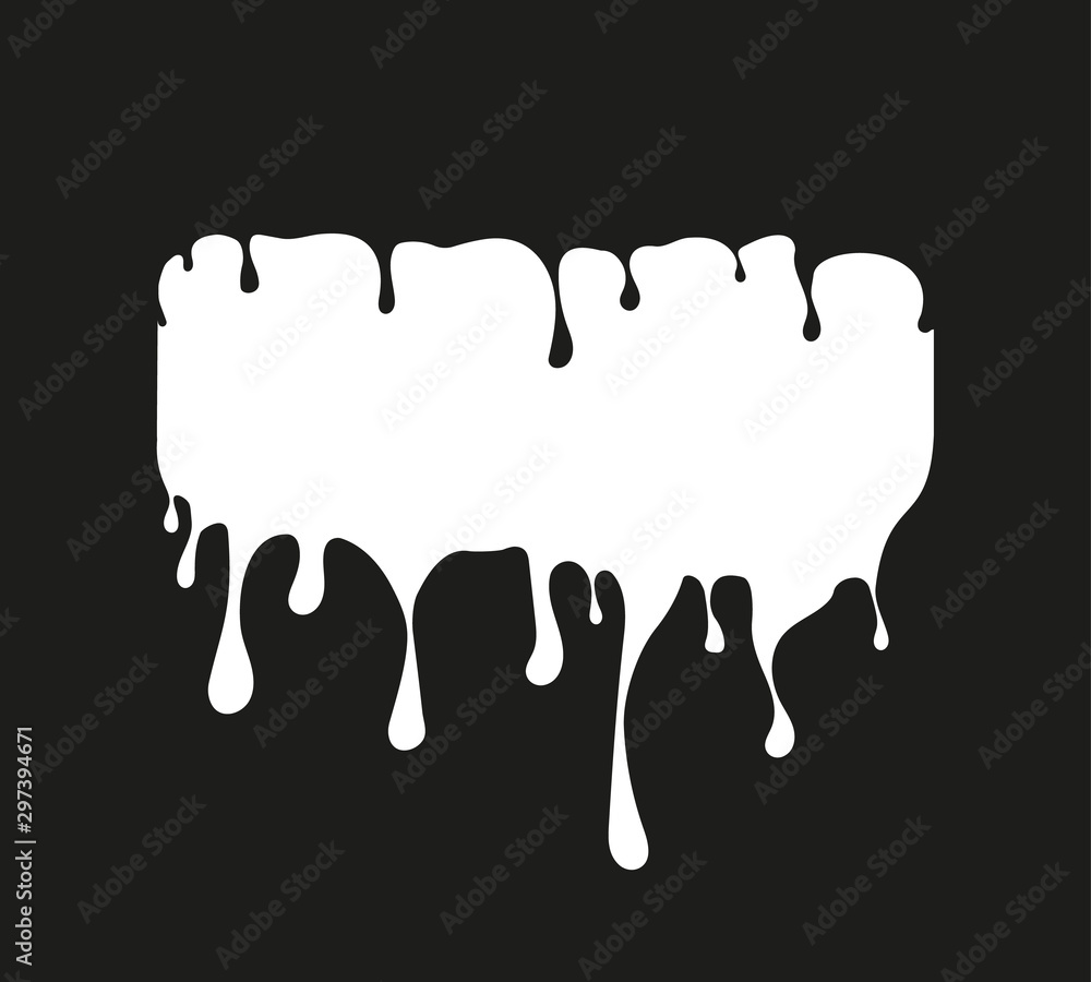Fototapeta premium Vector dripping paint.Paint drips background.Paint dripping. abstract blob.Background.Set.