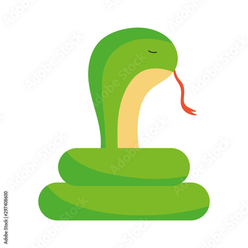 cobra snake danger animal icon