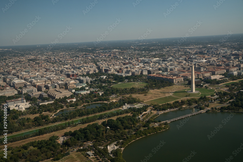 Washington DC aerial 