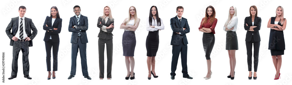 Large group of business people. Isolated over white. Large group of business people. Isolated over white.