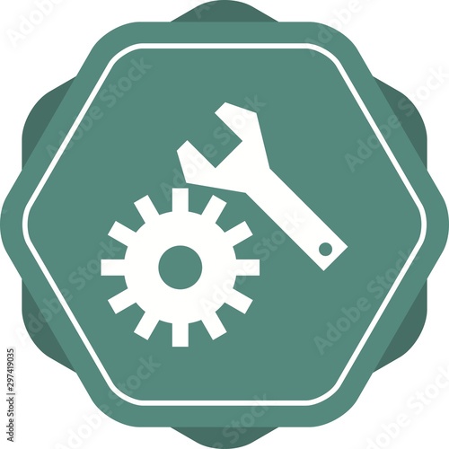 Beautiful Preferences Vector Glyph icon