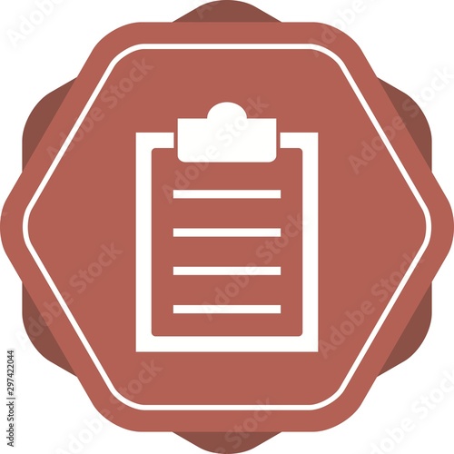 Beautiful Sheet Vector Glyph icon