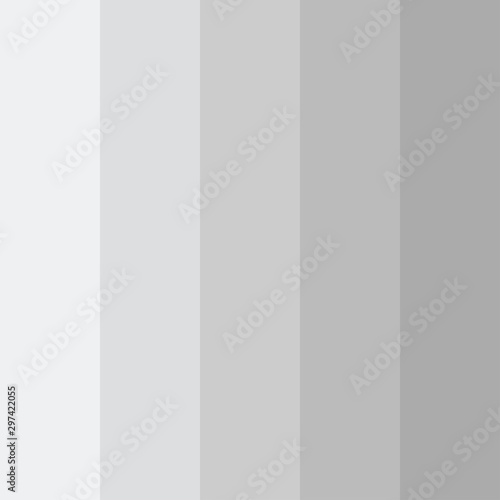 Gray color palette vector illustration