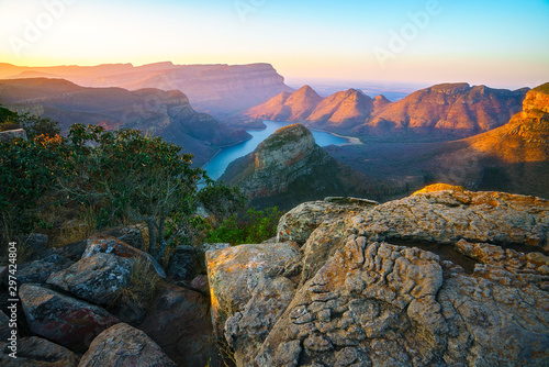 three rondavels and blyde river canyon at sunset, south africa 53