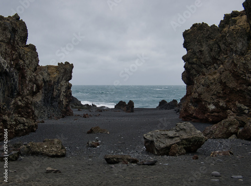 Bucht auf der Snaefellsness-Halbinsel in Island photo