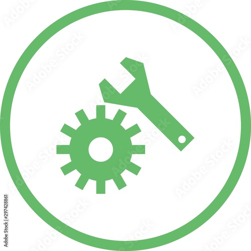 Beautiful Preferences Vector Glyph icon