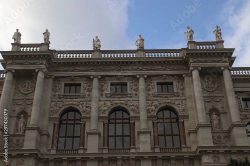 Classic architecture in the old town of Vienna