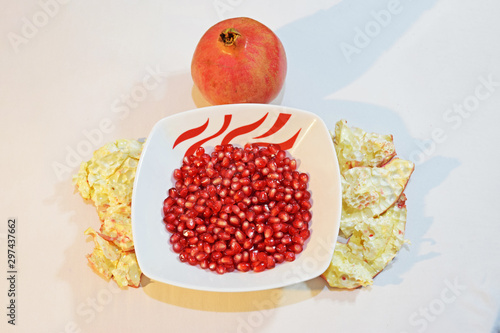 pomegranate fruit a very healthy fruit 