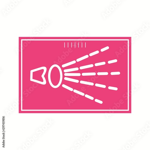 Beautiful Hand X ray Vector Glyph icon