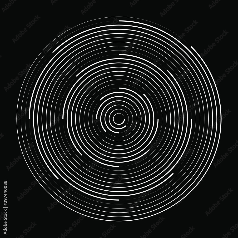 Fototapeta premium Tło białe koła streszczenie. Wzór monochromatyczny. Do wydruków, stron internetowych, tekstyliów i projektów szablonów