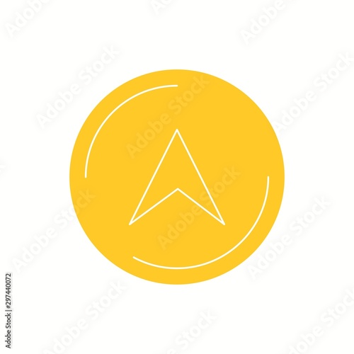 Beautiful Navigation Vector Glyph icon