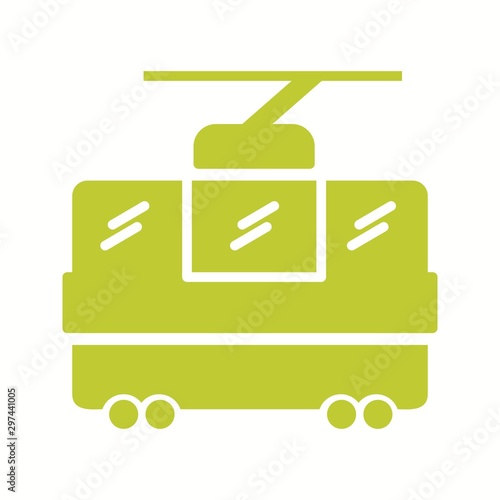 Beautiful Chairlift Vector Glyph Icon