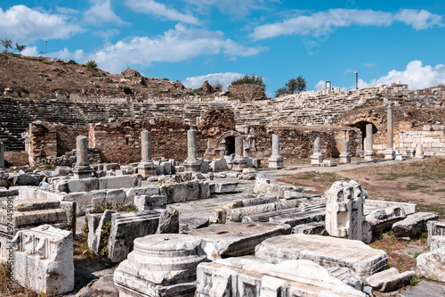 The temple of Aphrodite, it's in the Aphrodisias Ancient City