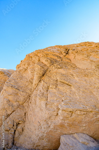 View on high cliffs in valley of the kings. Luxor  Egypt