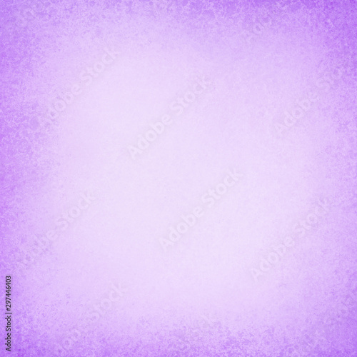Purple background texture with pastel border and soft white center in abstract old paper or layout design