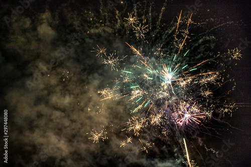 Wallpaper Mural New Year celebration fireworks in Brazil Torontodigital.ca