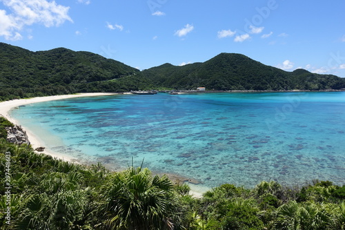 Wonderful Beaches - Japan Okinawa Tokashiki Island Aharen Beach