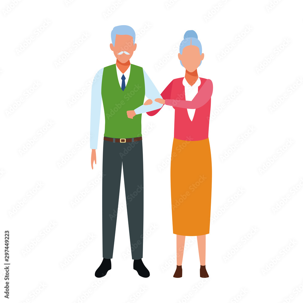 avatar old couple icon avatar old couple icon