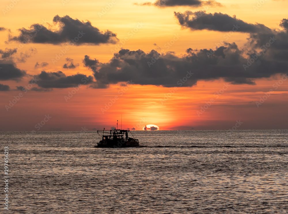 Florida Gulf of Mexico Beach sunset